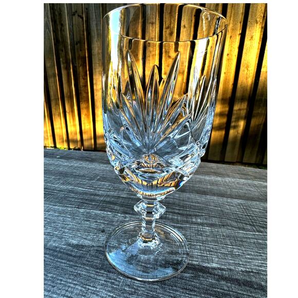 Gorham Crystal Retired 'Crown Point' Lead Crystal Iced Tea Glass-Excellent - Picture 6 of 6